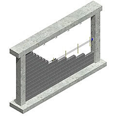 Masonry Reinforced by Bond Beams
